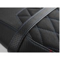 LUIMOTO Diamond Edition Passenger Seat Covers for the YAMAHA FZ-07 (MT-07) (2018+)